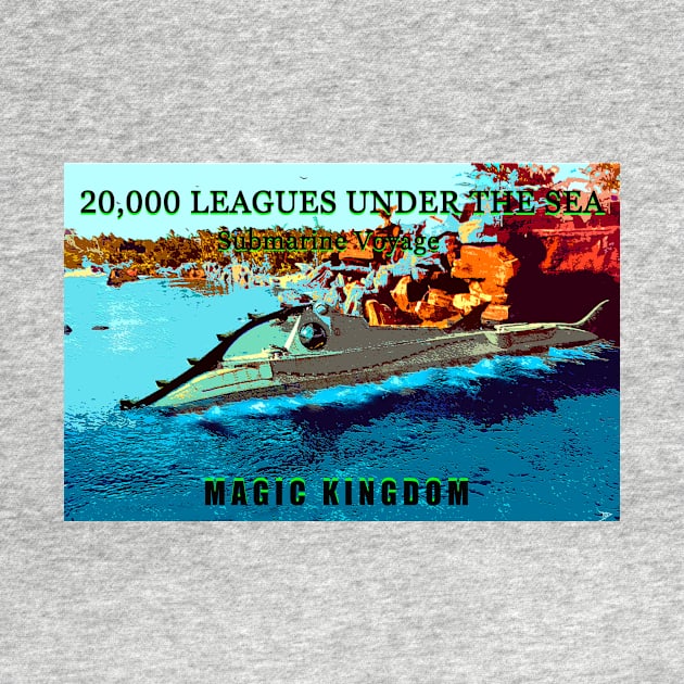20,000 Leagues under the sea poster art by dltphoto